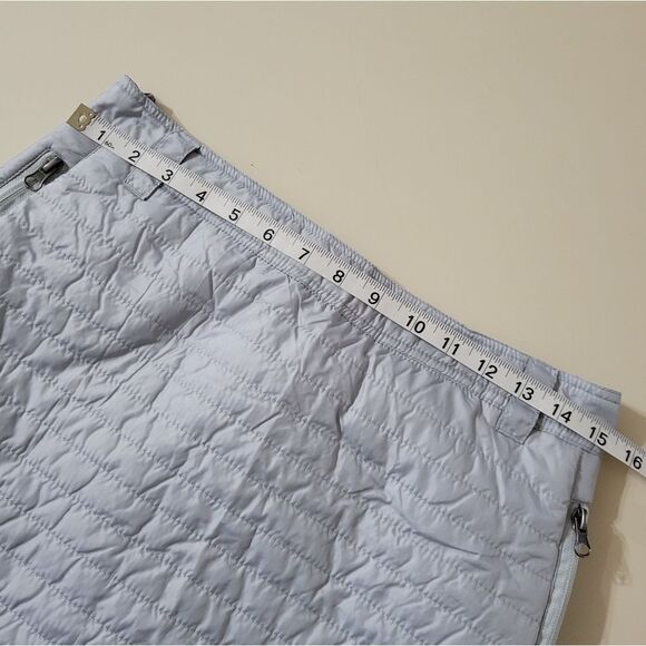 2117 twentyone seventeen of Sweden Women's Pearl Grey Padded Skirt - Picture 5 of 16